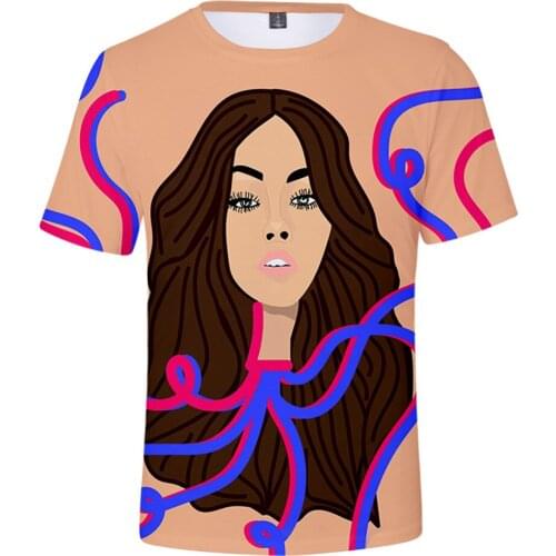 Casual Madison Elle Beer 3D Summer Preppy Style Men/Women T-shirt Streetwear HIP HOP Youthful vitality Retro Innovation Tshirt