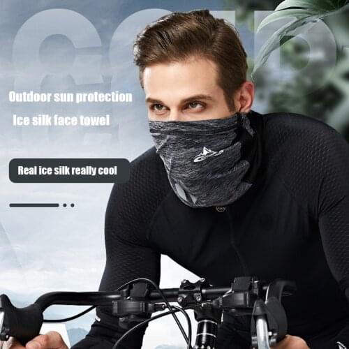 Warm winter Black Bandana Head Cover Neck Headband Cycling Fishing Balaclava Mask Scarf Multifunctional Outdoor Headwear