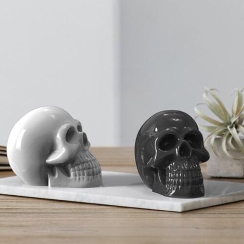 Skull Ornaments Epoxy Resin Mold Home Decorations Silicone Mould DIY Crafts Mold