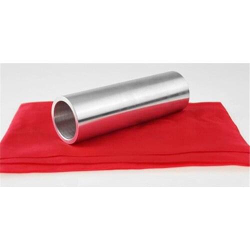 Through The Incredible,Passage Thru (Aluminum Tube) Magic Tricks Magician Close Up Street Illusion Silk Mentalism Comedy Props