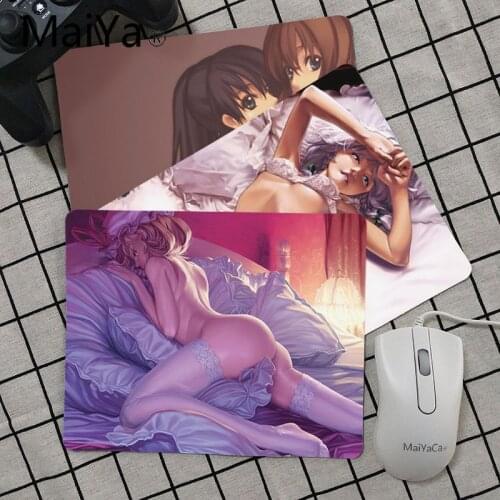 Maiya High Quality Sexy Bed Anime Girl Ass Customized laptop Gaming mouse pad Top Selling Wholesale Gaming Pad mouse