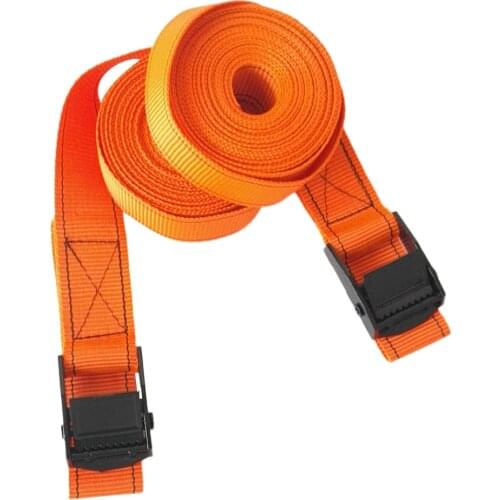 1 Pair Kayak Surfboard Roof Rack Tie Down Straps w/ Metal Cam Buckle 5M Luggage Heavy Duty Webbing Tie Down Straps