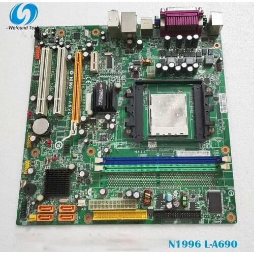 100% working desktop motherboard for N1996 L-A690 T5900V 5700V AM2 ddr2 mainboard fully tested