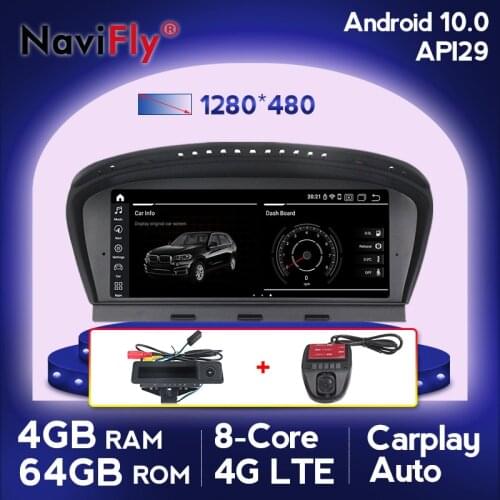 Android 10.0 4GB 6GB 8.8IPS screen Car multimedia player for BMW 5 Series E60 E61 E63 E64 E90 E91 CCC CIC system gps navigation