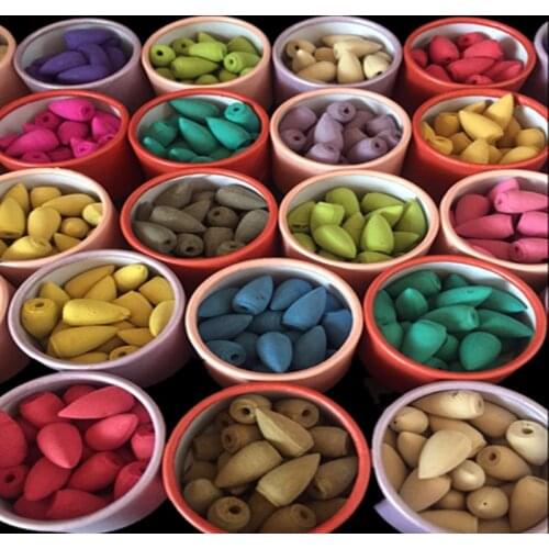 25Pcs/Box Bullet Head Backflow Incense Regulating Emotion Use In The Home Office Teahouse