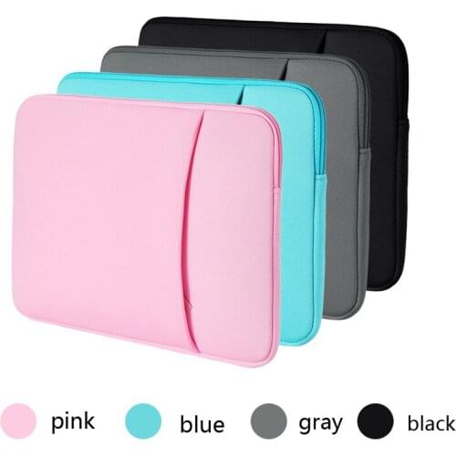 BGreen Business Style Tablet PC Sleeve Laptop Notebook Case Bag Pouch For Mackbook Air iPad Air 11 13 14 15 15.6 inch