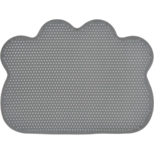 Double Layer Honeycomb Cat Litter Trapping Pet Litter Box Mat Clean Pad Products Pet Cat Litter Mat For Cats Accessories