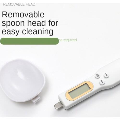 500g/0.1g Precise Digital Measuring Spoons Kitchen Kitchen Measuring Spoon Gram Electronic Spoon with LCD Display Kitchen Scales