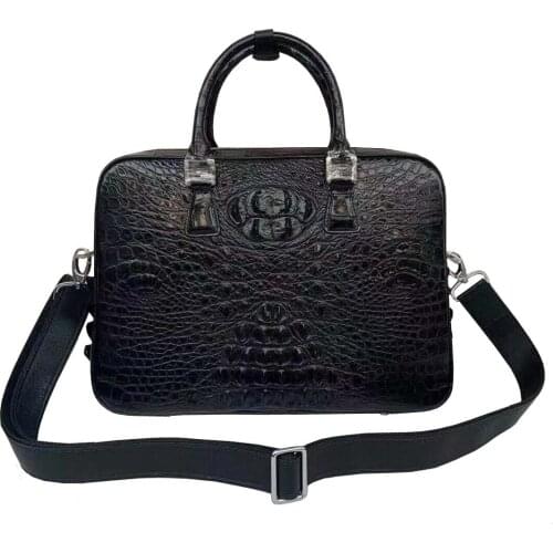Fanzunxing new arrival men handbag men crocodile leather bag men crocodile bag men briefcase