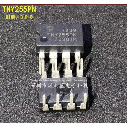 Mxy TNY255PN DIP8 TNY255P DIP TNY255 new and original IC 10pcs/lot Brand new authentic spot, can be purchased directly