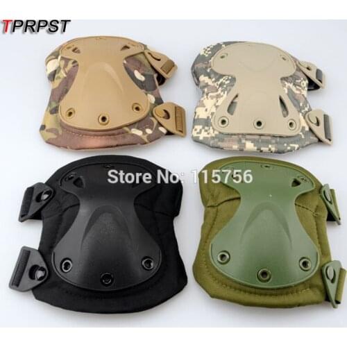 Military US Army Tactical Paintball Airsoft Hunting Protection War Game Knee And Elbow Protector Knee Pads & Elbow Pads Set