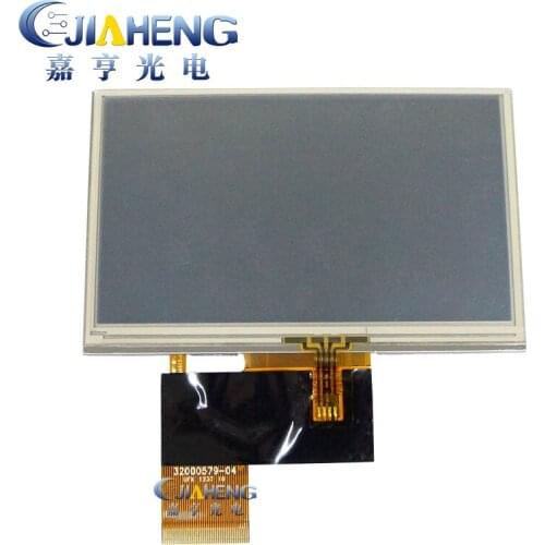 Original AT043TN24 V.7 AT043TN25 v7 32000579-04 4.3" LCD Panel Display 4-wire Resistive Touch 480*272