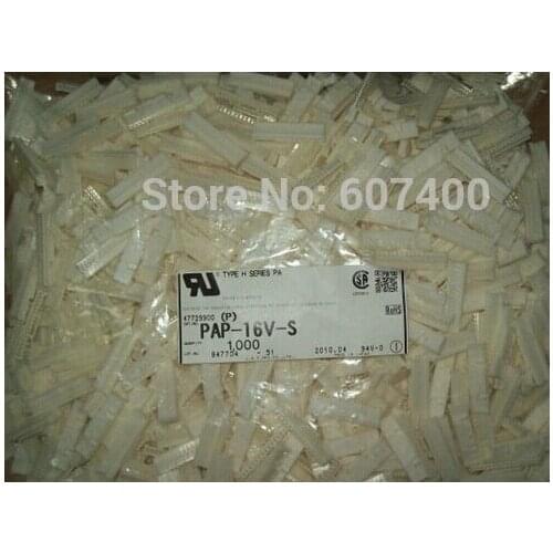 PAP-16V-S CONN HOUSING PA 16POS 2MM WHITE color JST Connectors terminals housing 100% New and original parts