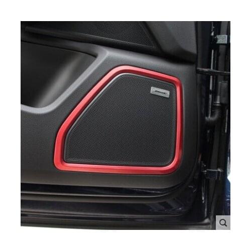 Fit for Porsche Macan 2014-2019 new modified door horn ring for Maka sound frame interior trim frame