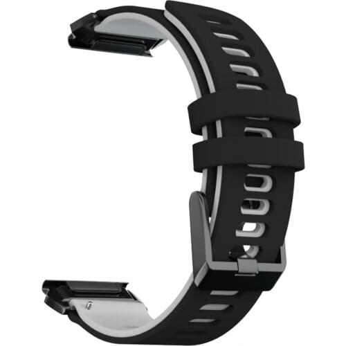 Compatible with Garmin Fenix 6X Bands Soft Watch Straps Sport Bands Replacement for Fenix 6X Pro/Fenix 5X/Fenix 5X Plus/Fenix 3