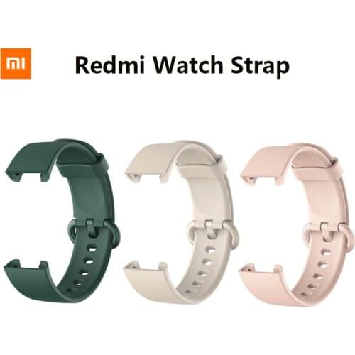 Original Xiaomi Silicone Strap For Xiaomi Redmi Watch Replacement Sport Bracelet Wristband For Mi Watch Lite Global Versio Strap