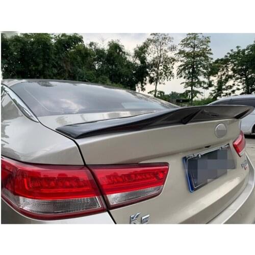 For KIA K5 optima spoiler 2014 2015 2016 2017 2018 2019 carbon fiber/FRP rear wing R style accessories body kit