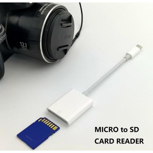 MICRO SD Card Reader, MICRO Trail Game Camera Card Viewer Reader for andorid phones and tablets free shipping