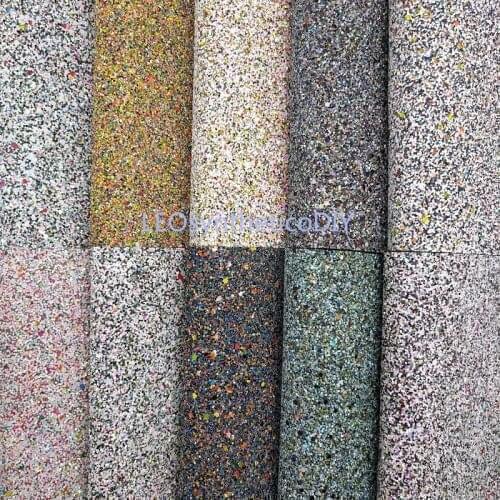 1PC 21X29CM Synthetic Letaher, Cuero Sintetico Chunky Glitter Leather For Making Bows Accessories LEOsyntheticoDIY T183