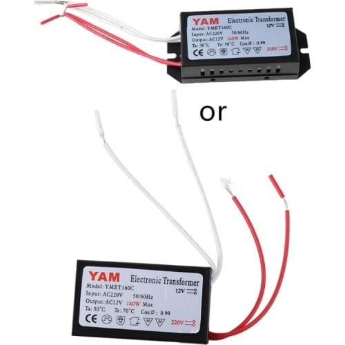 160W 220V Halogen Light LED Driver Power Supply Converter Electronic Transformer - L057 New hot