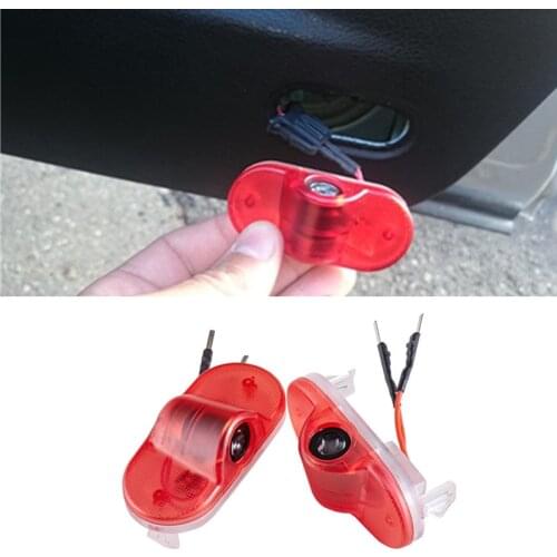 2pcs Car Door LED Logo Light Laser Projector Lights Ghost Shadow Welcome Lamp For Ford Mondeo MK4 2008-2014 S-MAX Car Goods