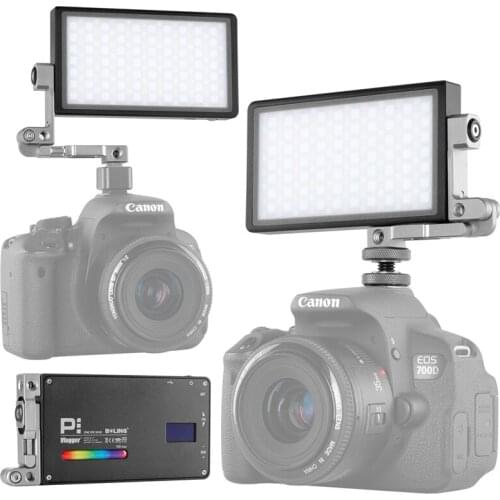 BOLING BL-P1 2500K-8500K Dimmable 12W RGB Full Color Photography Studio Camera Light for Vlog Livestreaming