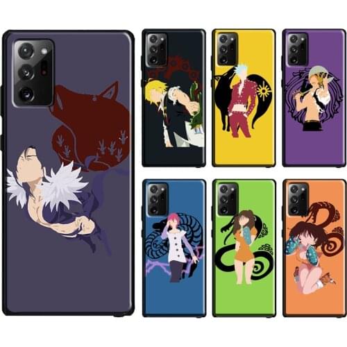 The Seven Deadly Sins Phone Case For Samsung Galaxy S20 FE Note 20 S21 Ultra S8 S9 S10 Note 10 Plus S10e Coque