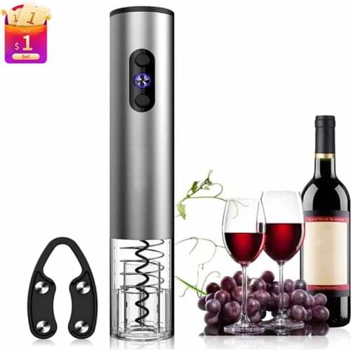 Electric Wine Opener Automatic Bottle Opener Portable Household Foil Cutter Electric Wine Bottle Opener kitchen Corkscrew