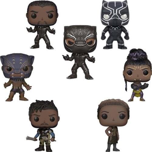 FUNKO POP Marvel Black Panther #274 #273 ERIE KILLMONGER #278 Action Figure Toys Collection Dolls Gifts for Children POP Figure
