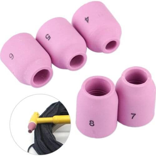 LETAOSK Ceramics Nozzle Gas Lens Cups Kit Fit For WP-9 WP-20 WP-25 Series TIG Welding TorchAccessories