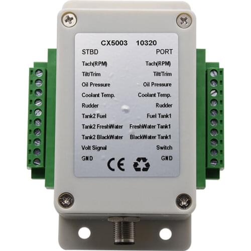NMEA 2000 Multifunction Converter /N2K Converter For Boat Yacht Marine Converters NMEA2000 Connect Up to 18 sensors Terminating