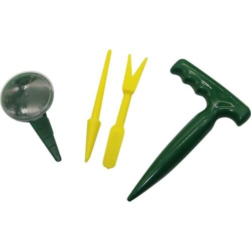 Seed Sowing tool kit Garden Soil Puncher, Sower, Plant migration tool Gardening supplies Seedling Planting tools 1 Set
