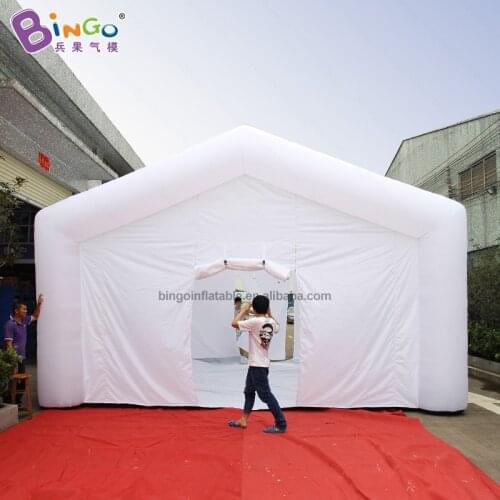 Free Shipping 7.4X6.4X4.3 Meters Customized White Inflatable Tent / Party Tent Inflatable Wedding Tent Toys For Sale