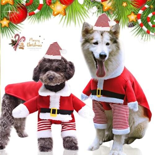Dog Clothes for Dogs Coat Chihuahua Halloween Costume for Cat and Small Big Dog Christmas Clothing