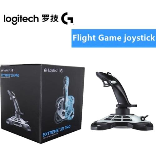 Original Logitech Extreme 3D Pro joystick flight game joystick PC joystick precision torsion rudder ignition trigger