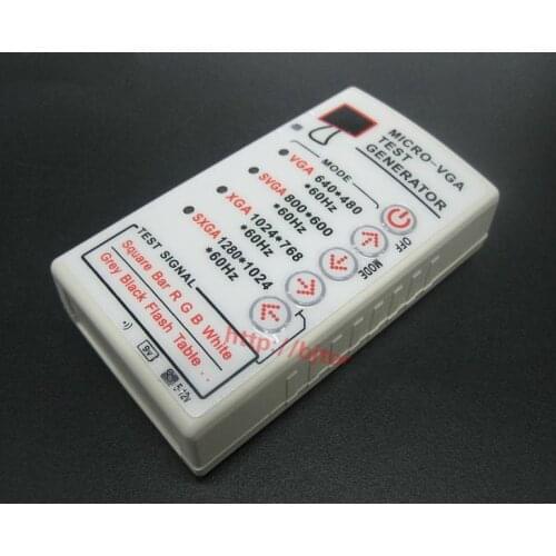 LCD Display Tester TV Projector Repair Tool VGA Signal Source Display Generator
