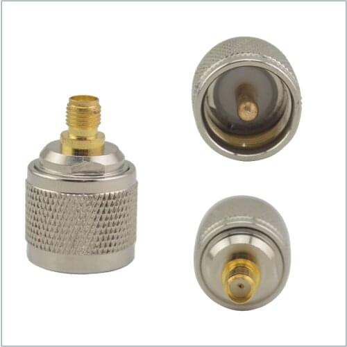 PL259 to SMA-Female RF ADAPTOR For Walkie TALKIE,Two-way Radio Walkie Talkie Adapter (PL259 TO SMA-Female Adaptor)