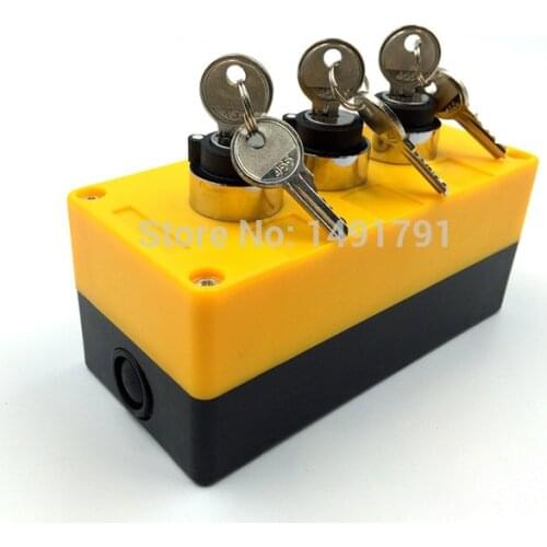 Three points wireless unlock props Real life escape room takagism game props three key to escape from the dark room prop