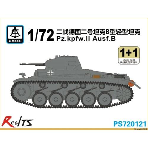 S-model PS720121 1/72 Pz.kpfw.II Ausf.B
