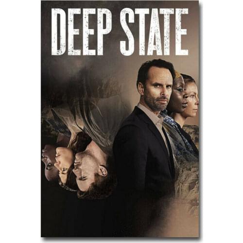 J0102 Deep State TV Series Season 1-2 Wall Sticker Silk Poster Art Light Canvas Home Decoration