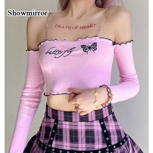 Женские трикотажные футболки Showmirror China At AliExpress