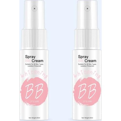Spray BB Cream Concealer Brighten Whitening Moisturizing Base Face Foundation Makeup Tool SSwell