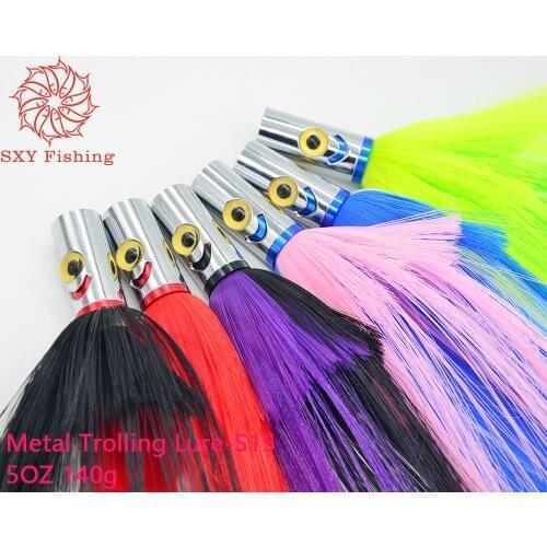 SXY FISHING Metal Trolling Lure tunas Lure Deep sea fishing bait Big Game lure S15 140g