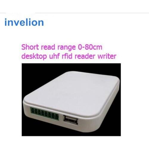 UHF rfid desktop reader 865-868mhz with USB communication interface and Support for encryption