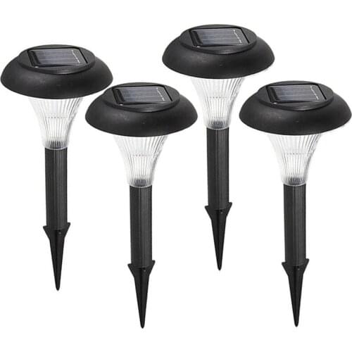 6 Pack Solar Lights Outdoor Garden Patio Pathway Lamp Waterproof Solar Powered Landscape Lighting For Courtyard Lawn Walkway