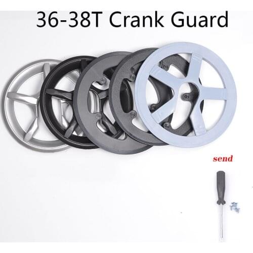 36-38T MTB Bicycle Sprocket Protection Chain Wheel Protective Cover Crank Chain Ring Protector Cycling Bike accessories