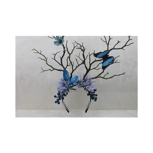 Free ship womens ladies tree branch flowers hairband/headwear/dream fairy cosplay