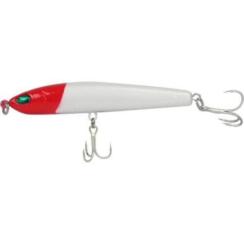 1Pcs 80mm / 9g Fishing Lure Pencil Emotion Stick Fishing Sinking Longcast Shad Minnow 3D Artificial Eyes Bait Bass Pike F