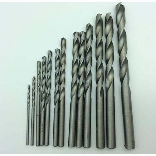 13pcs/set 1.5-6.5mm Twist Drill Bit Set HSS Drilling Steel Wood Ferramentas Power Tools