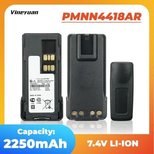 2250mAh PMNN4418AR Battery for Motorola P6600 P6620 XPR3000E XPR3300e XPR3500e DP2000e Series DP2400 DP2600 DEP 550e Battery